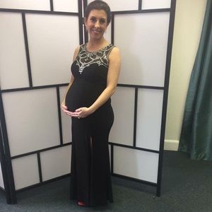 macy's black bridesmaid dresses